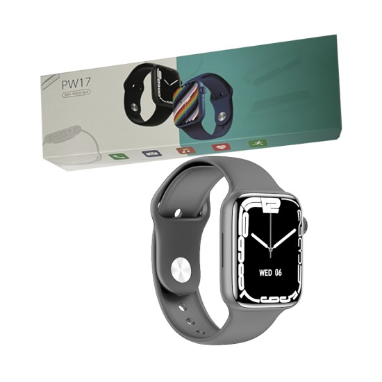 Smartwatch PW17 Series 7 1.9" 200mAh 3.7V Gray Smartwatch PW17 Series 7 1.9" 200mAh 3.7V Gray
